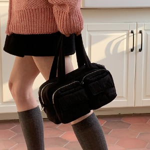 pocket walk bag (black)-5월초 입고예정